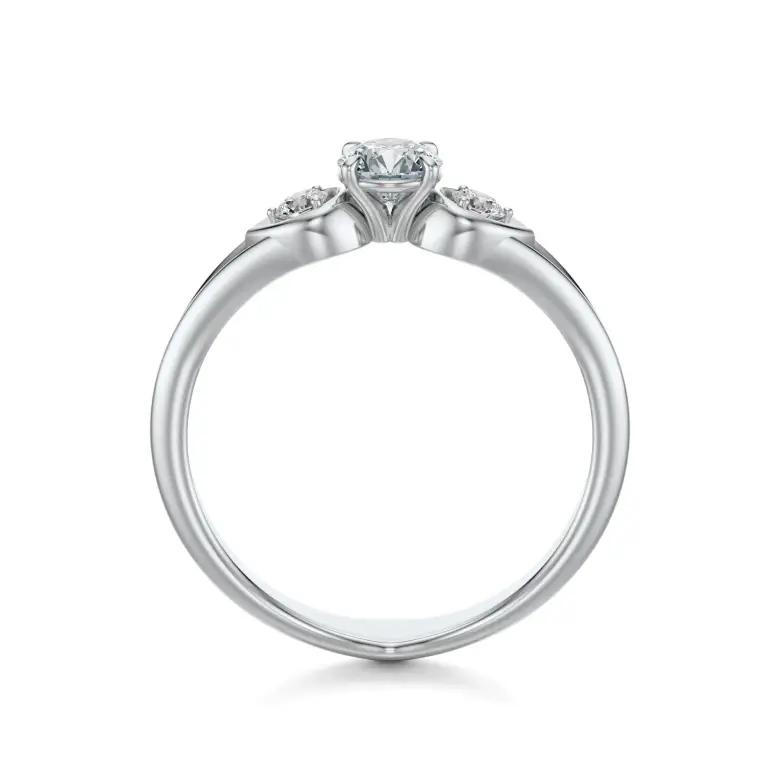 Pierścionek białe złoto z diamentami AJPZ_063